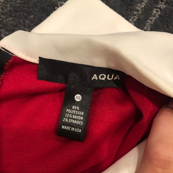 AQUA brand plaid romper - Picture 3 of 3